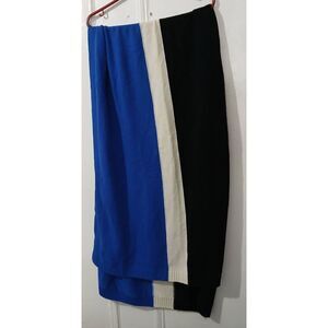 Summersault MERCERIZED WOOL CASHMERE SUPER LONG womens scarf rectangular blue